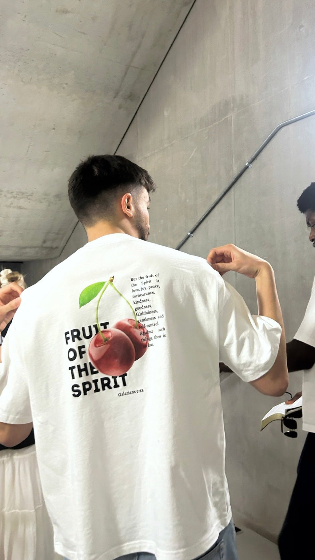 FRUIT OF THE SPIRIT CHERRY (WHITE) | REDEEMED. |