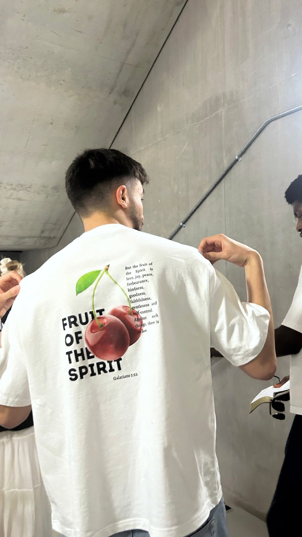 FRUIT OF THE SPIRIT CHERRY (WHITE) | REDEEMED. |