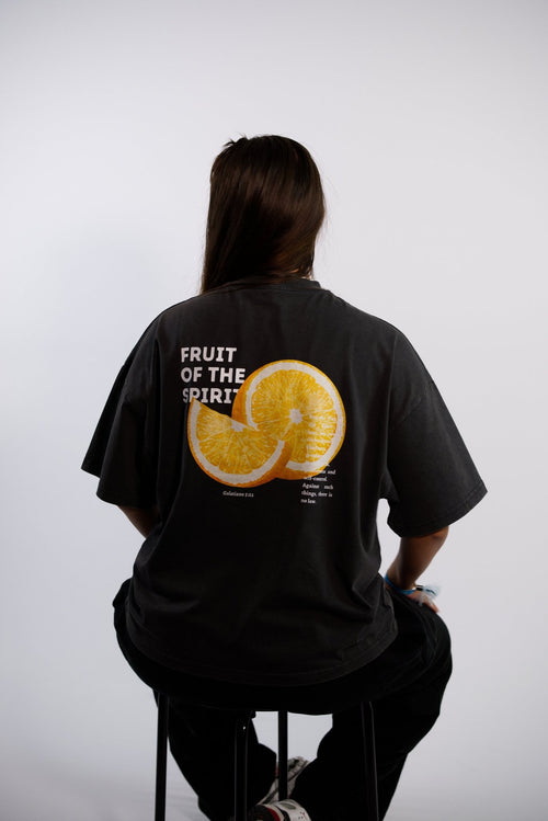 FRUIT OF THE SPIRIT ORANGE (BLACK) | REDEEMED. |