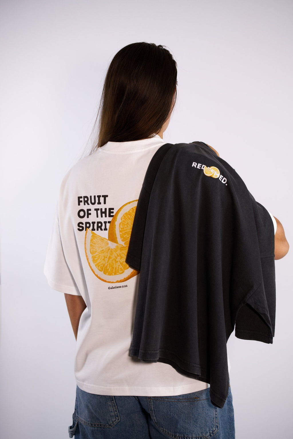 FRUIT OF THE SPIRIT ORANGE (WHITE) | REDEEMED. |