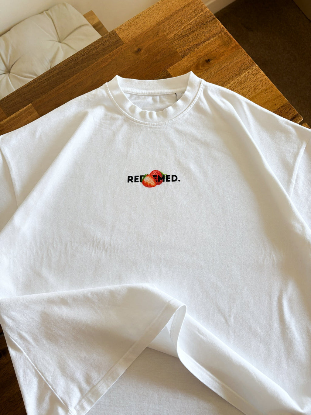 FRUIT OF THE SPIRIT STRAWBERRY (WHITE) | REDEEMED. |