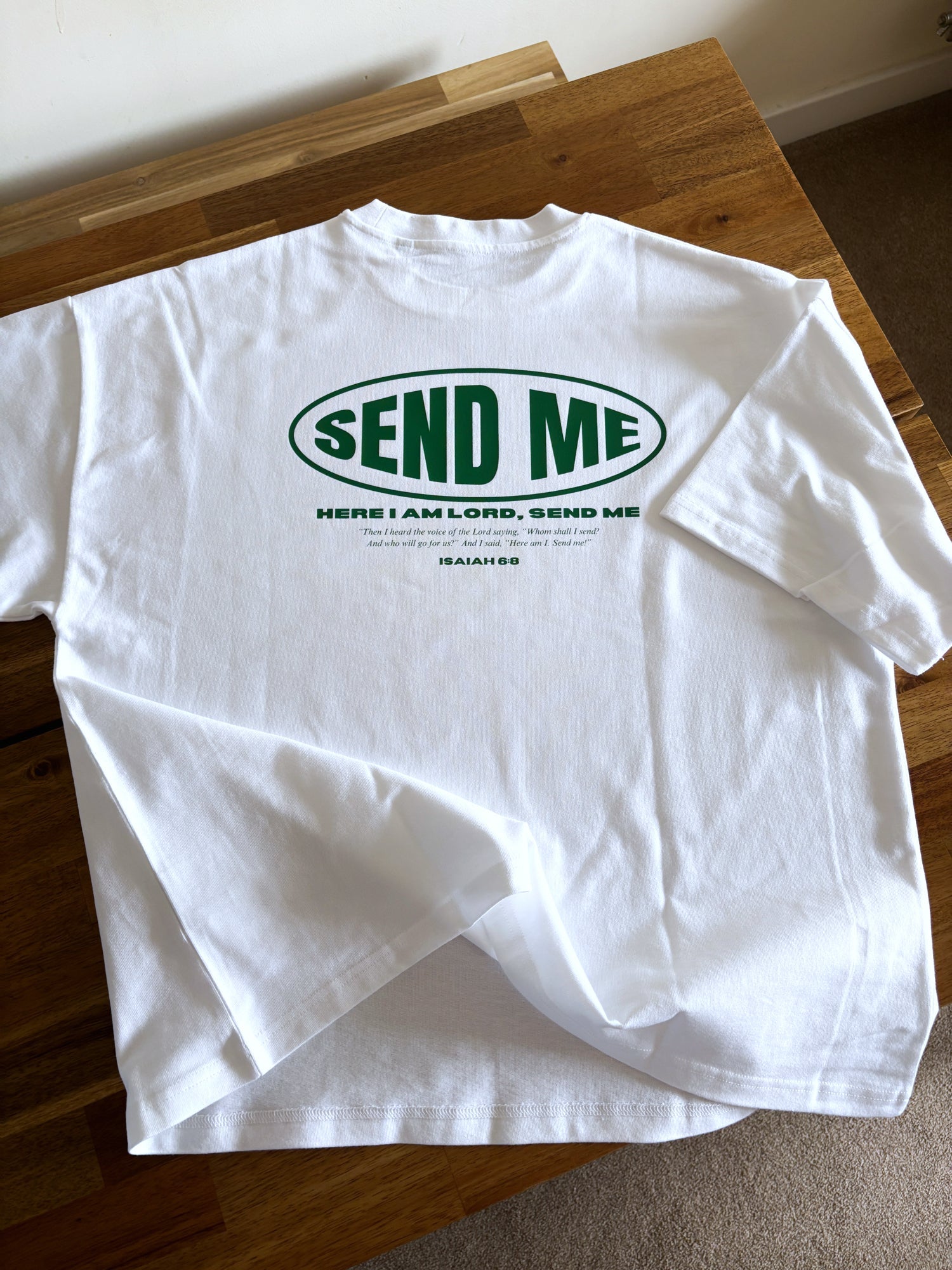 SEND ME (WHITE) | REDEEMED. |